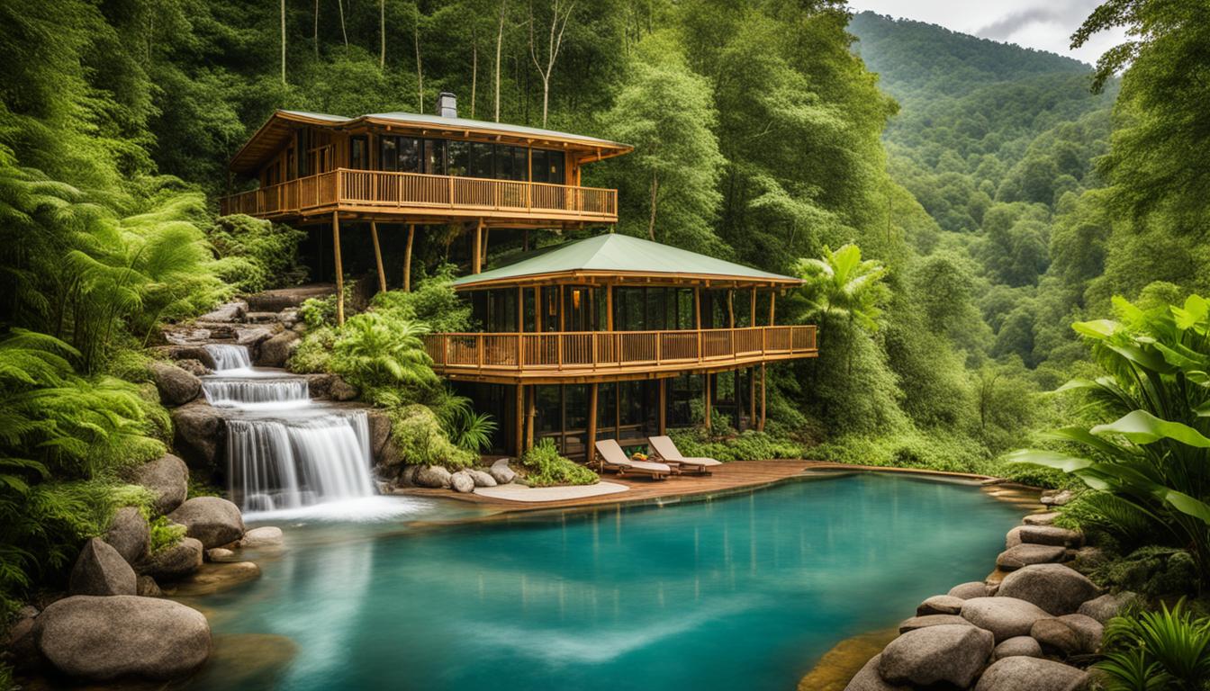 Luxury eco-retreats